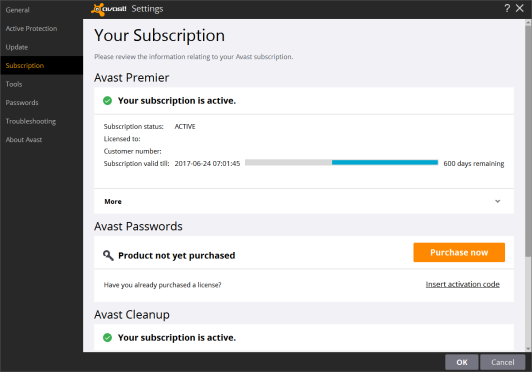 Free Activation Code For Avast Premier